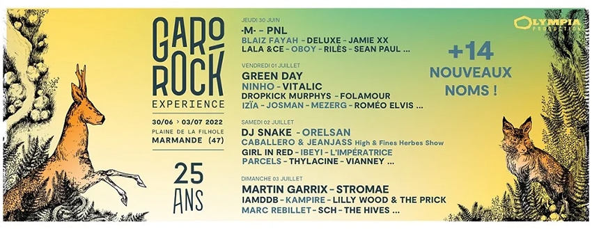 programme Garorck 2022