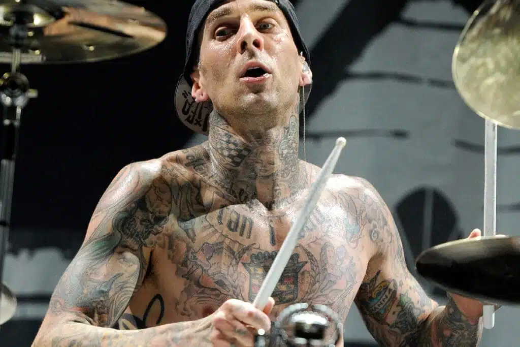 Travis Barker, batteur des Blink-182