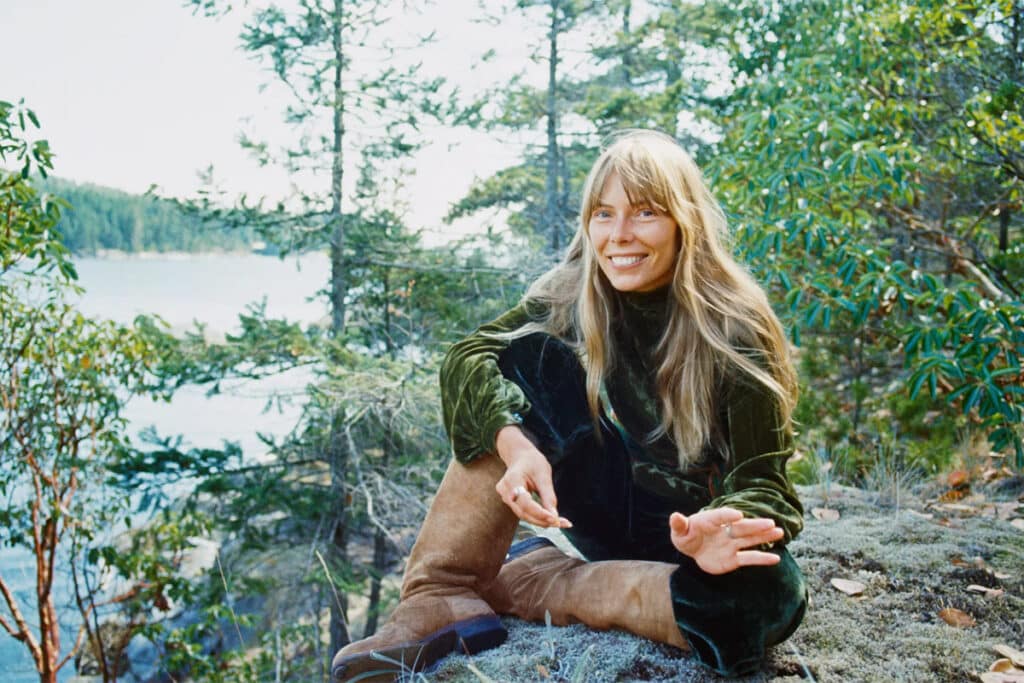 Joni Mitchell pour For the Roses 1972