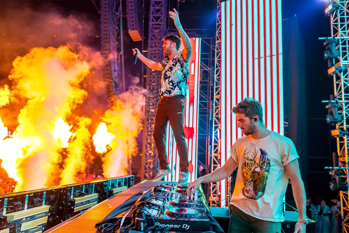 The Chainsmokers dans l'espace en 2024