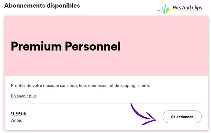 changer abonnement premium Spotify