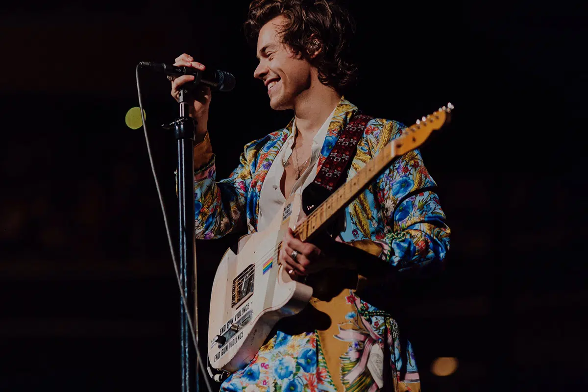 Harry Styles en concert à Paris en 2023