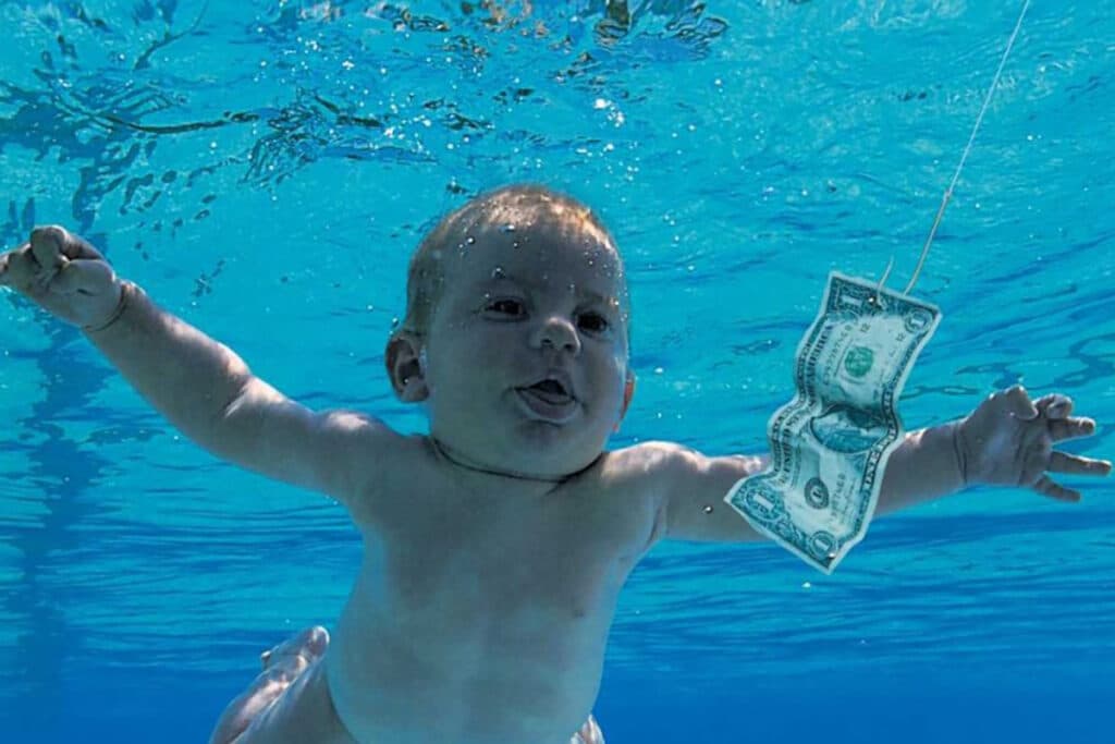 pochette de Nevermind de Nirvana