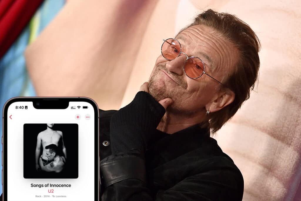 Bono s'excuse pour Songs of Innocence sur iTunes