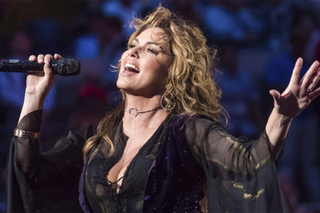 Shania Twain en tournée en 2023