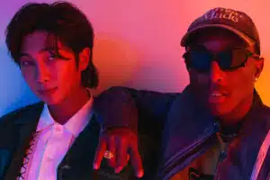 RM de BTS avec Pharrell Williams