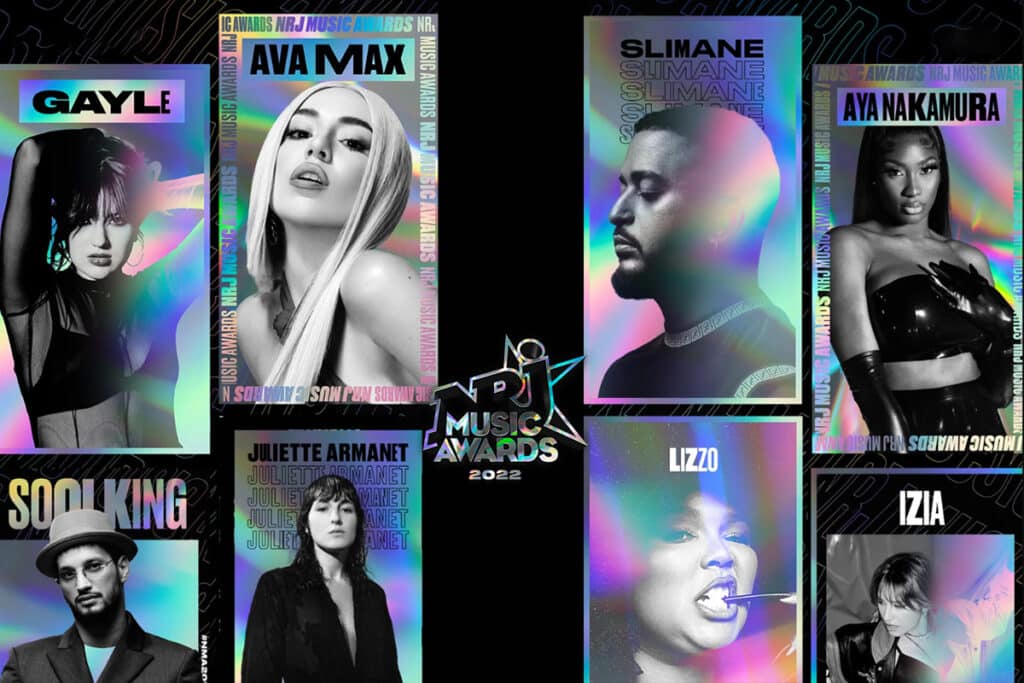 liste nominations NRJ Music Awards 2022