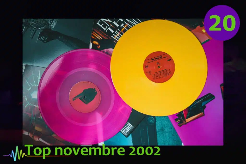 Top 20 en novembre 2002 (20 ans)