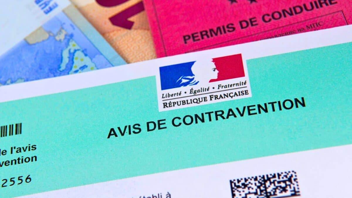 avis de contravention risque