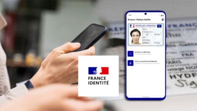 france identité disponible telephone application