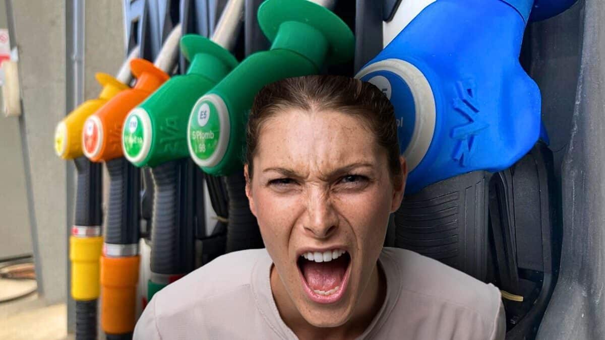 carburant femme enervee