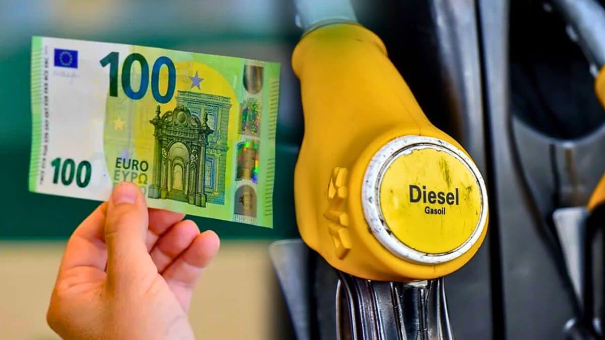 carburant 100 euros billets diesel