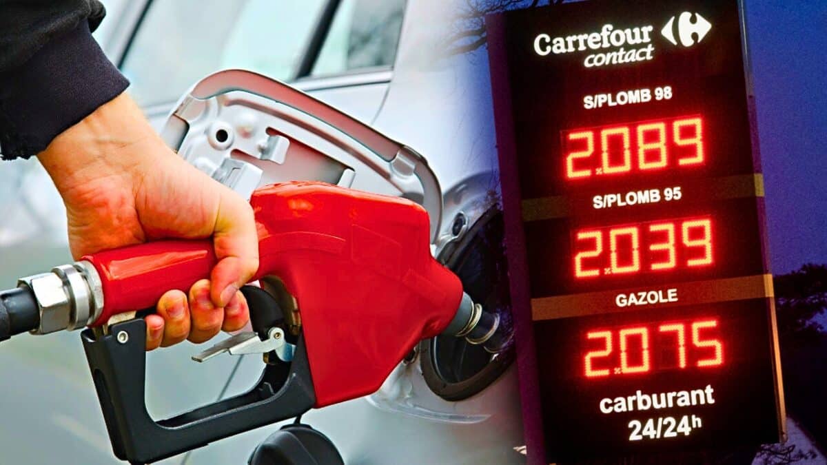 hausse des prix du carburant en pompe