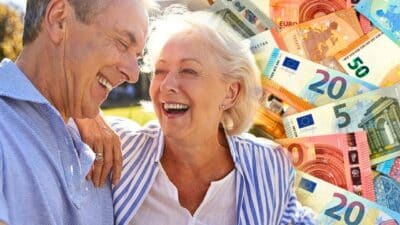 couple retraite heureux argent