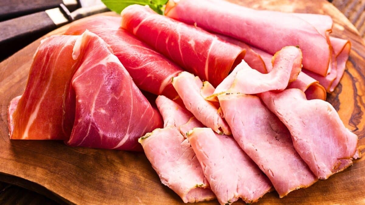 jambon contamine