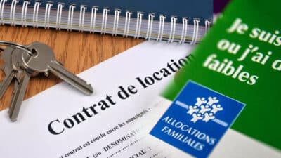 contrat location apl caf