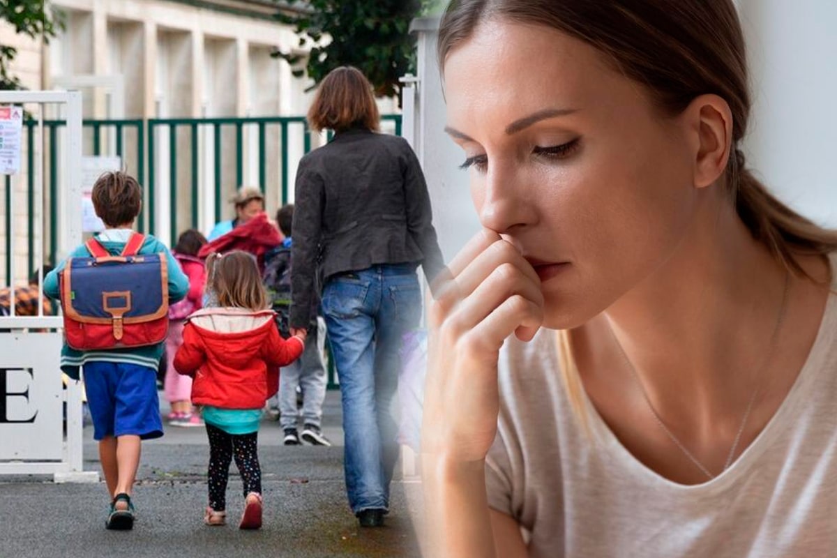 parent triste rentree scolaire