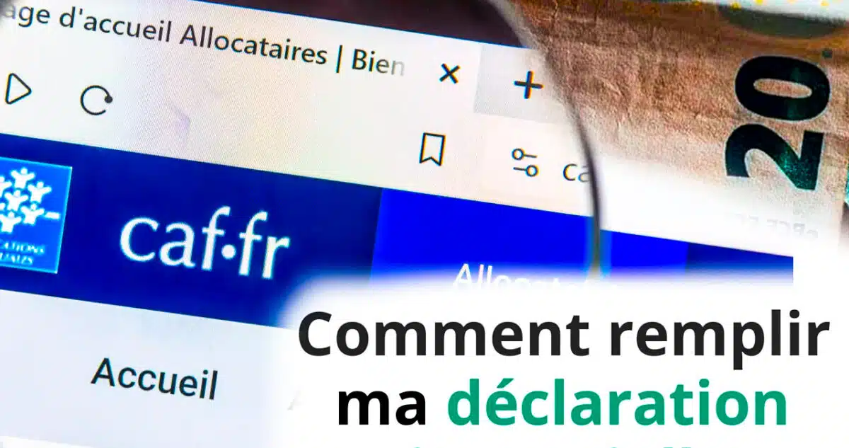 DECLARATION CAF IMPORTANTE