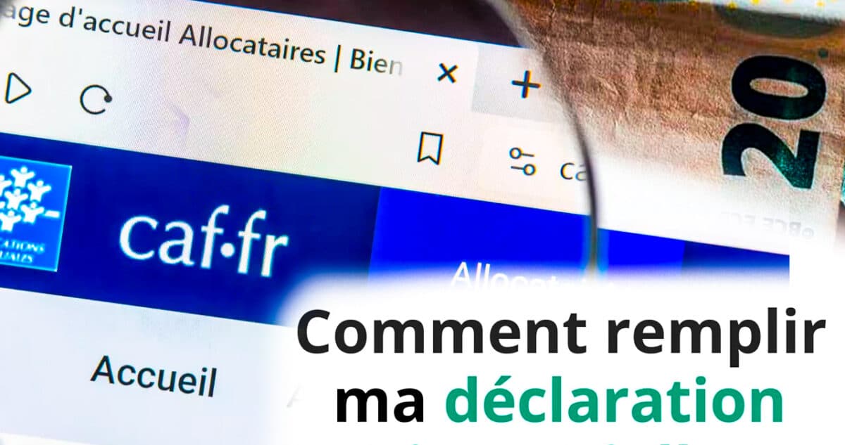 DECLARATION CAF IMPORTANTE