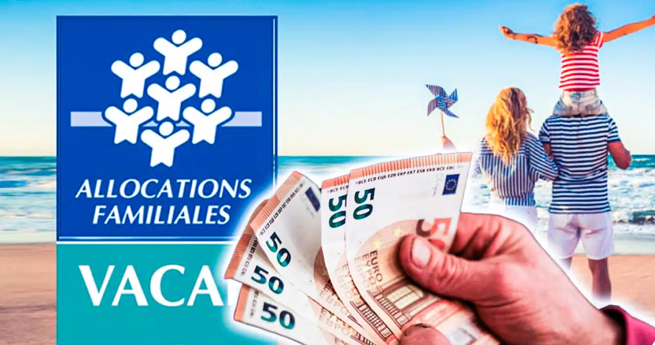 vacances caf aide