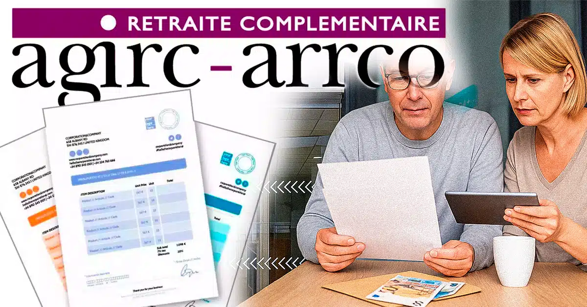 AGIRC ARRCO montants minimaux