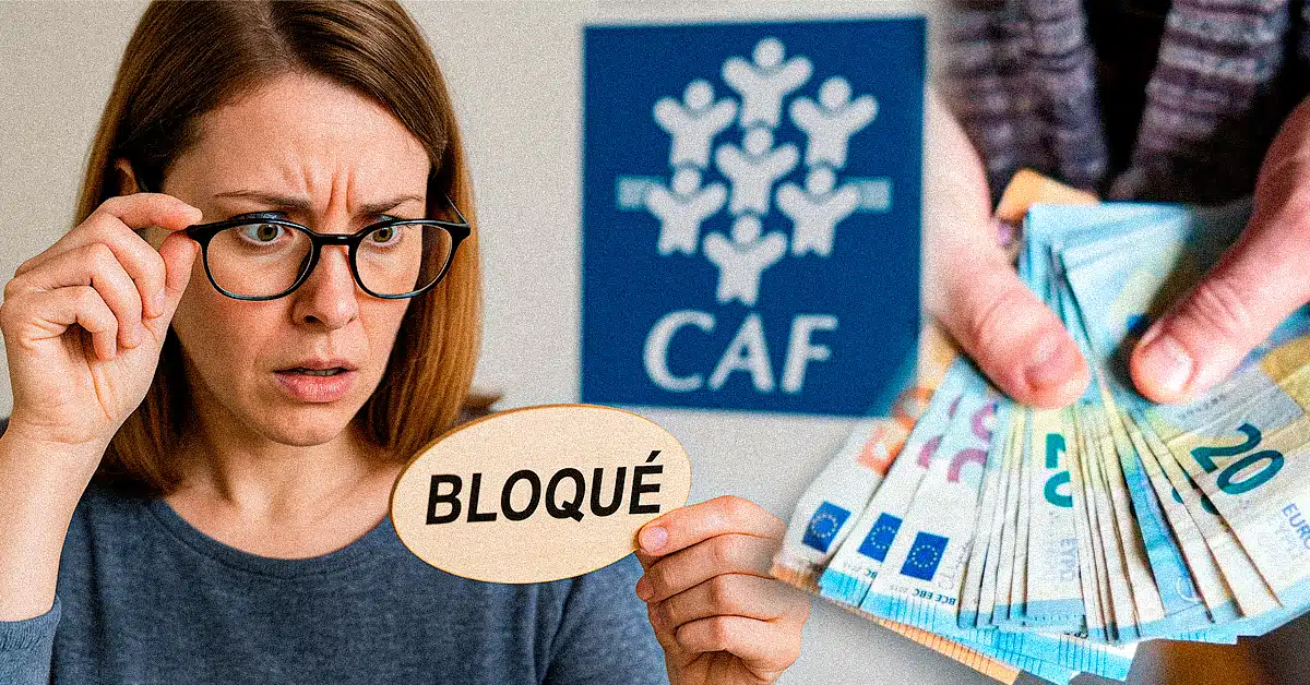 CAF allocations blocage inedit