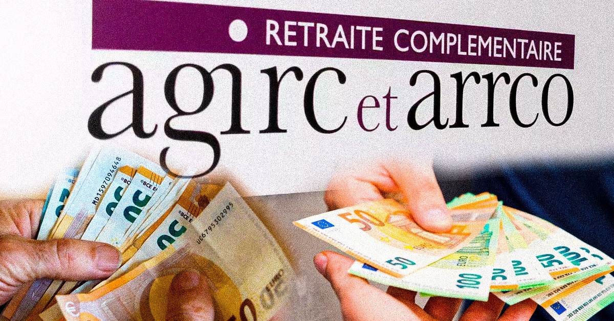 agirc arrco montants nouveaux