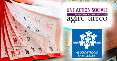 calendrier versement caf agirc