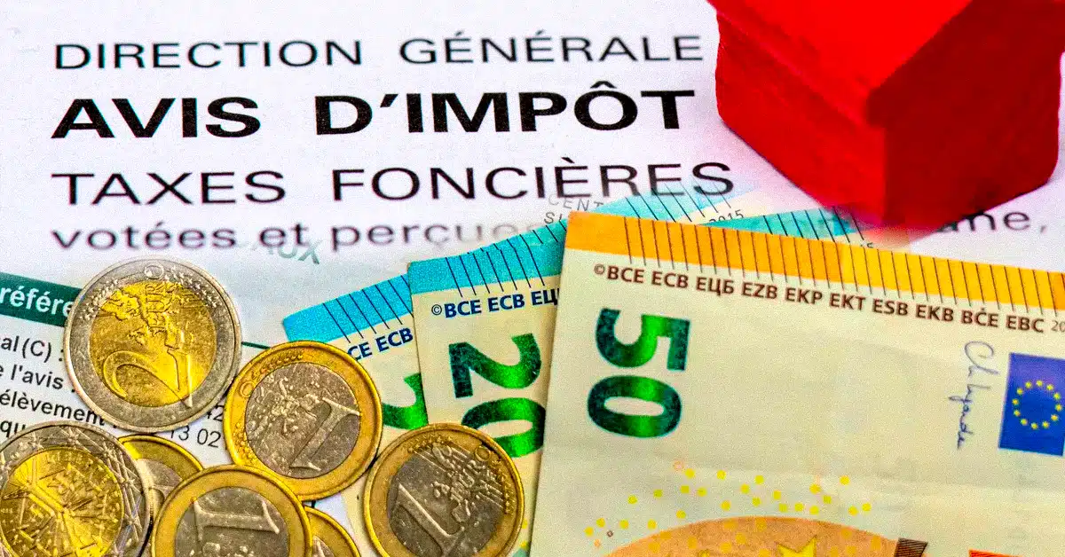 taxe fonciere changement