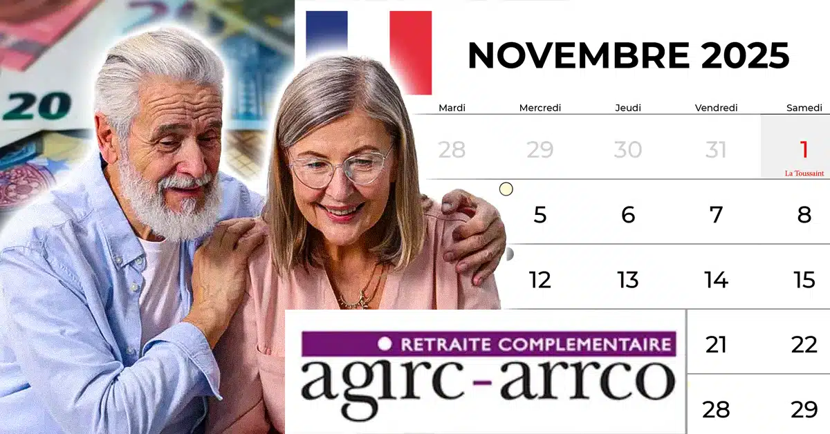 agirc arrco novembre calendrier